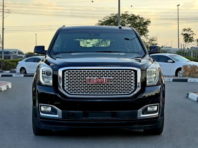 2017 GMC Yukon XL Denali 6.2-liter EcoTec3 V8 Petrol Engine Black SUV GCC Specs