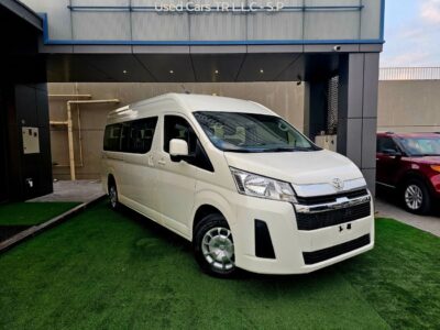 2019 Toyota Hiace GL 3.5 Litres V6 Petrol Engine White Grey Passenger Van GCC Specs