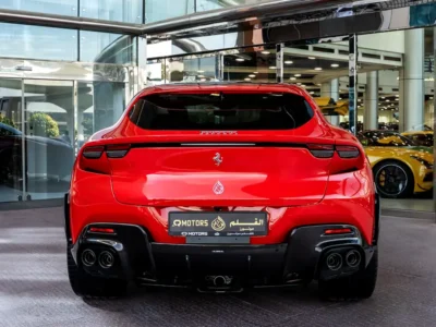 2025 Ferrari Purosangue Standard 6.5L F140 IA V12 Naturally Aspirated Red Beige SUV