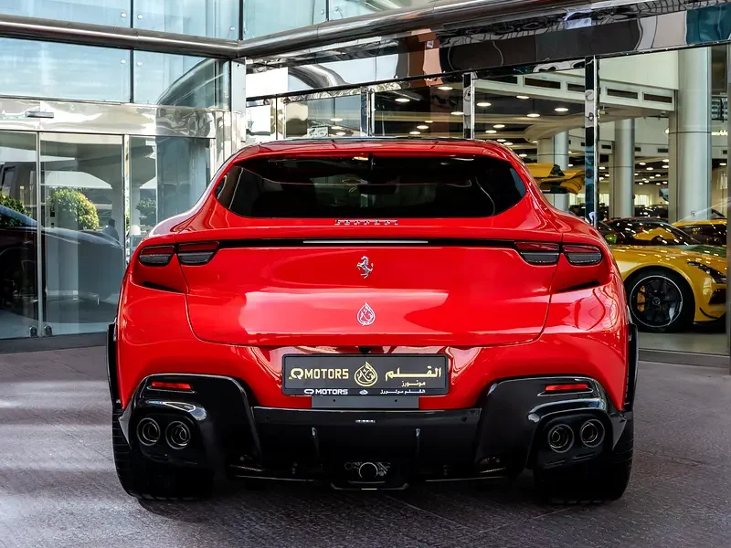 2025 Ferrari Purosangue Standard 6.5L F140 IA V12 Naturally Aspirated Red Beige SUV