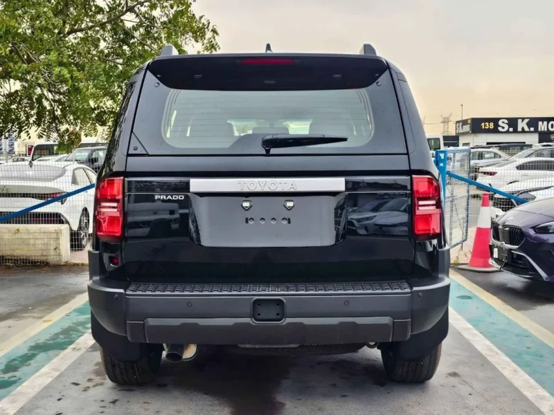 2026 Toyota Prado All Rounder 2.8-Liter 4-cylinder Turbo Diesel Engine Black Grey SUV
