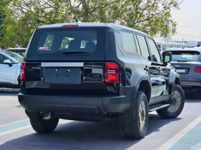 2026 Toyota Prado All Rounder 2.4-liter Turbocharged 4 Cylinder Engine Black Grey SUV GCC
