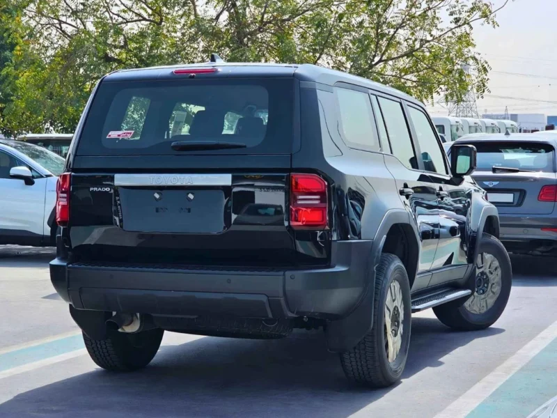2026 Toyota Prado All Rounder 2.4-liter Turbocharged 4 Cylinder Engine Black Grey SUV GCC