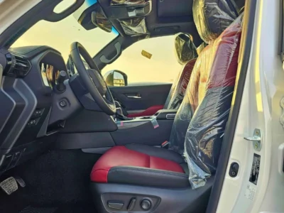 2026 Toyota Land Cruiser VXR-Z 3.5 Litres V6 Twin Turbo Petrol Engine White Red SUV