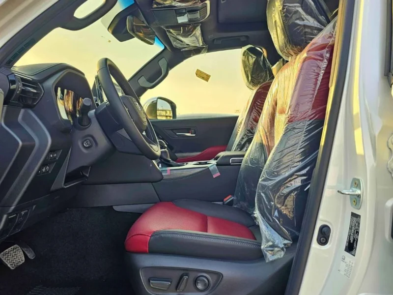 2026 Toyota Land Cruiser VXR-Z 3.5 Litres V6 Twin Turbo Petrol Engine White Red SUV