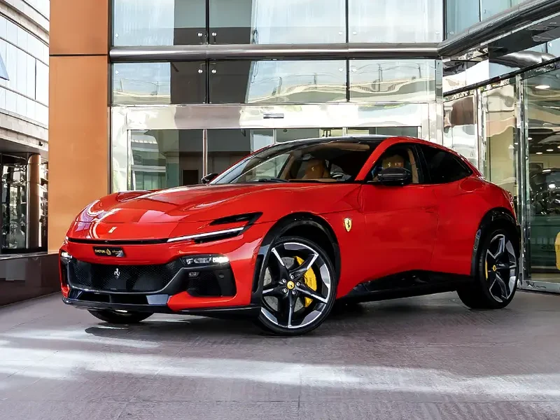 2025 Ferrari Purosangue Standard 6.5L F140 IA V12 Naturally Aspirated Red Beige SUV