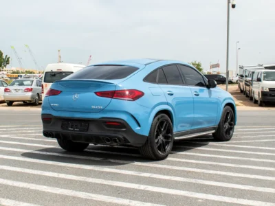 2021 Mercedes-AMG GLE 53 4MATIC+ 3.0L Inline-6 Turbo EQ Boost Engine Blue Red SUV