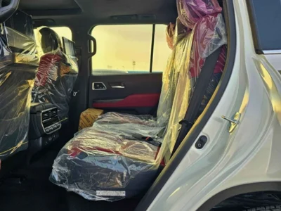 2026 Toyota Land Cruiser VXR-Z 3.5 Litres V6 Twin Turbo Petrol Engine White Red SUV