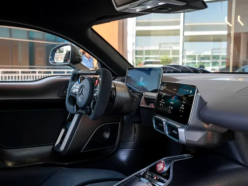 2024 MERCEDES-BENZ AMG ONE 1.6L V6 Twin-Turbocharged + 4 Electric Motors Black Sports Car