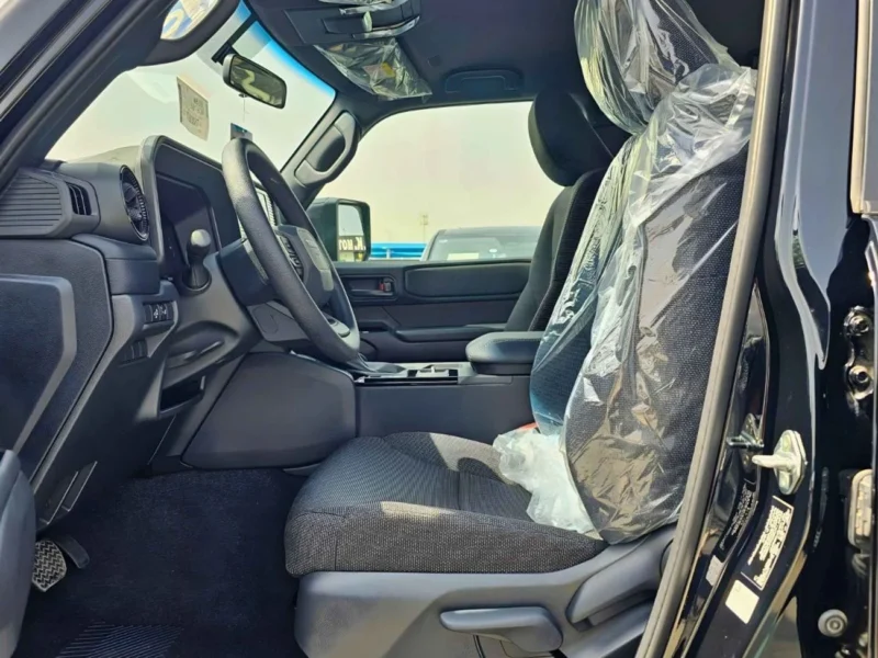 2026 Toyota Prado All Rounder 2.4-liter Turbocharged 4 Cylinder Engine Black Grey SUV GCC