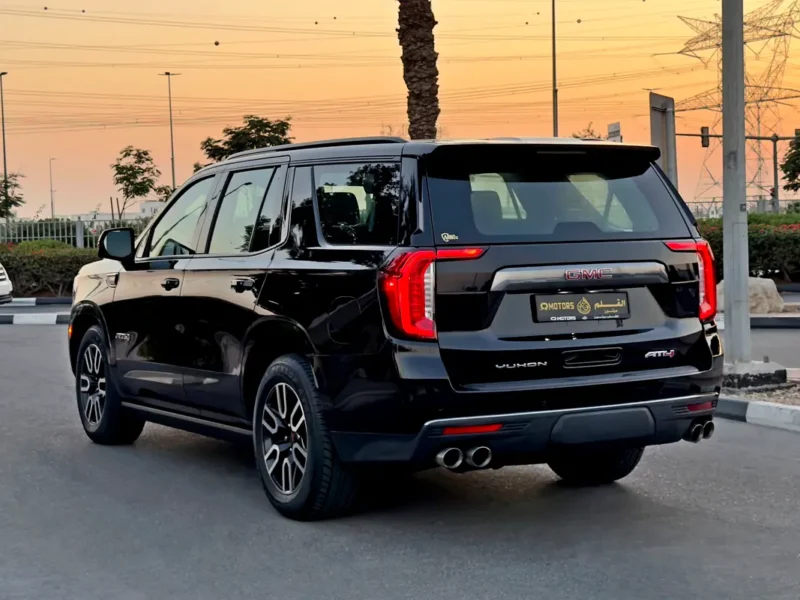 2022 GMC Yukon AT4 6.2 Litres V8 Petrol Engine Black SUV Automatic GCC Specs