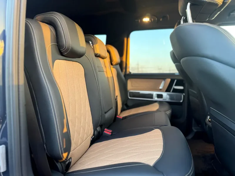 2025 Mercedes-Benz G-Class G 63 AMG 4.0L V8 Biturbo Engine Blue Beige SUV