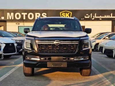 2026 Nissan Patrol SE Platinum 3.8 Liters V6 Petrol Engine Black Red Luxury SUV GCC
