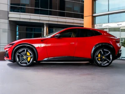 2025 Ferrari Purosangue Standard 6.5L F140 IA V12 Naturally Aspirated Red Beige SUV