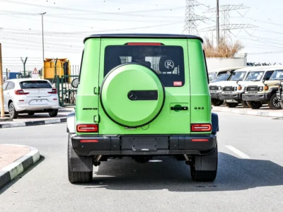 2022 Mercedes-Benz G-Class G 63 AMG 4.0L V8 Biturbo MAGNO HERO Green Black SUV