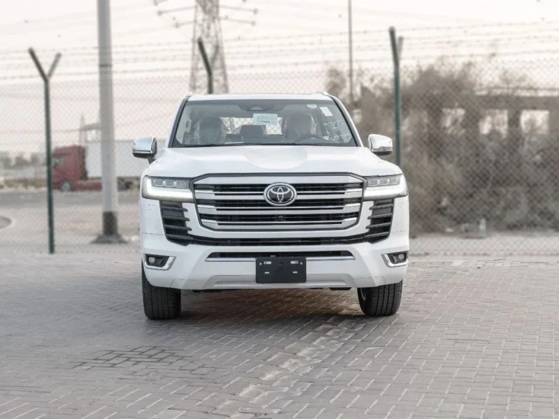 2026 Toyota Land Cruiser VXR 3.5 Litres V6 Twin Turbo Petrol Engine White Beige SUV GCC Specs