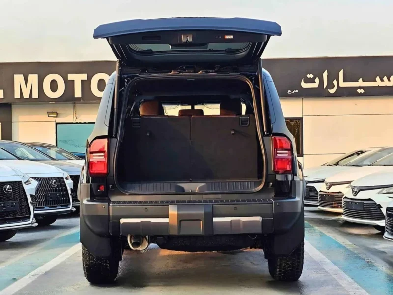 2025 Toyota Prado Adventure 2.4-liter Turbocharged 4 Cylinder Engine Black Brown SUV GCC