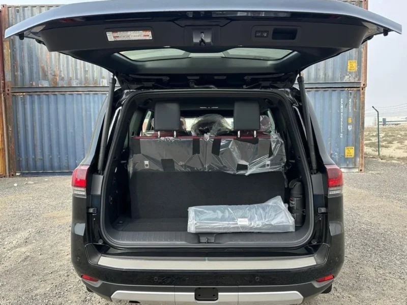 2026 Toyota Land Cruiser GR-Sport 3.3L V6 Twin-Turbocharged Diesel Engine Black Red SUV