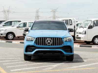 2021 Mercedes-AMG GLE 53 4MATIC+ 3.0L Inline-6 Turbo EQ Boost Engine Blue Red SUV