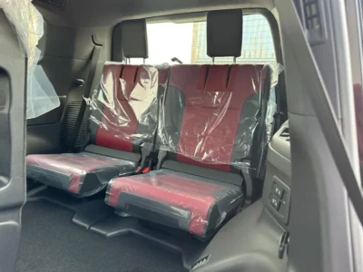 2026 Toyota Land Cruiser GR-Sport 3.3L V6 Twin-Turbocharged Diesel Engine Black Red SUV