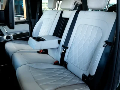 2026 Mercedes-Benz G-Class G 63 AMG 4.0-liter Twin-Turbocharged V8 Engine Green White SUV