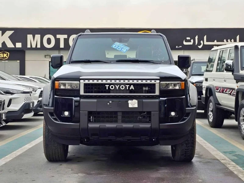 2026 Toyota Prado All Rounder 2.8-Liter 4-cylinder Turbo Diesel Engine Black Grey SUV