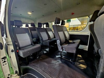 2019 Toyota Hiace GL 3.5 Litres V6 Petrol Engine White Grey Passenger Van GCC Specs