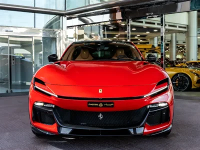 2025 Ferrari Purosangue Standard 6.5L F140 IA V12 Naturally Aspirated Red Beige SUV