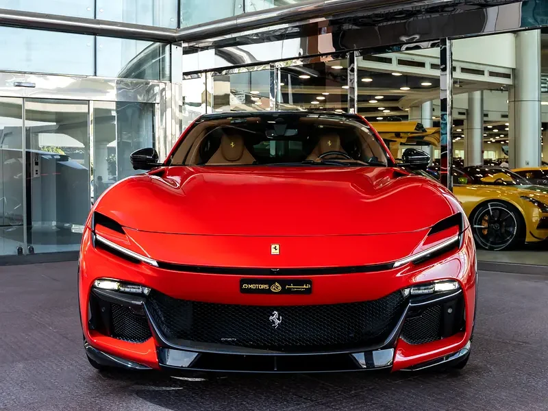 2025 Ferrari Purosangue Standard 6.5L F140 IA V12 Naturally Aspirated Red Beige SUV