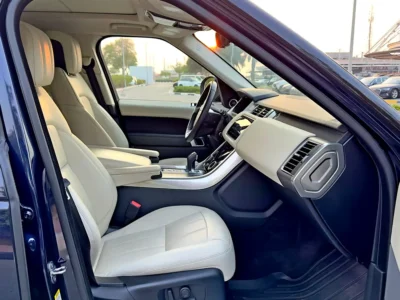 2020 Land Rover Range Rover Sport HSE 3.0L V6 Supercharged Petrol Engine Blue Beige SUV