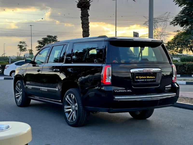 2017 GMC Yukon XL Denali 6.2-liter EcoTec3 V8 Petrol Engine Black SUV GCC Specs