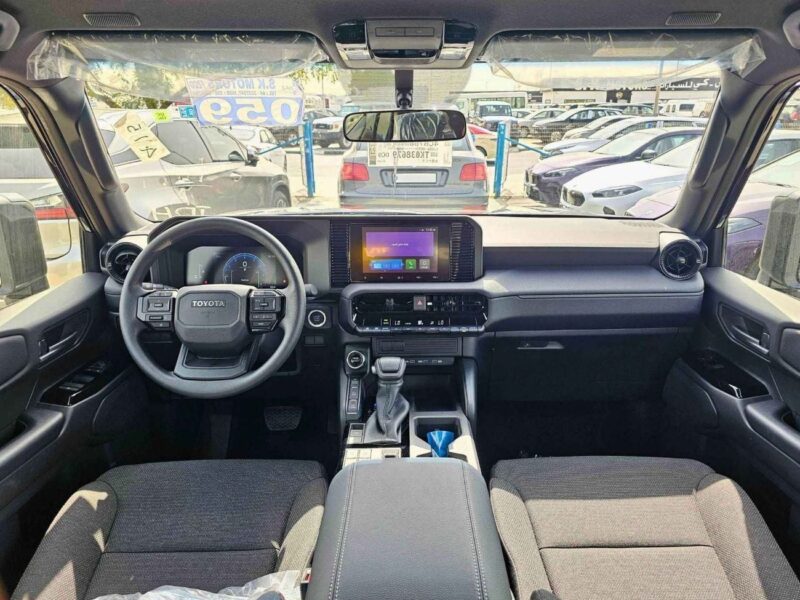 2026 Toyota Prado All Rounder 2.4-liter Turbocharged 4 Cylinder Engine Black Grey SUV GCC