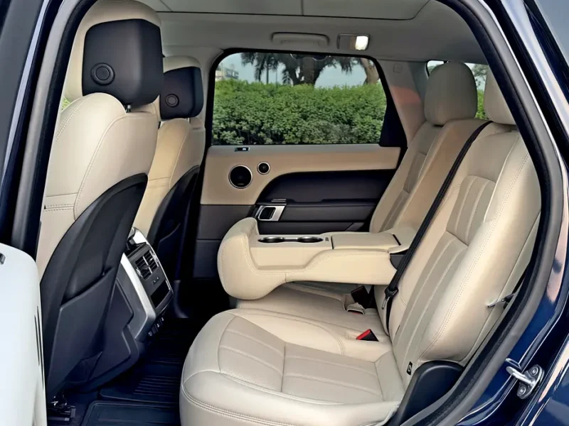 2020 Land Rover Range Rover Sport HSE 3.0L V6 Supercharged Petrol Engine Blue Beige SUV