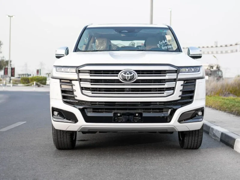 2026 Toyota Land Cruiser VXR 3.5 Litres V6 Twin Turbo Hybrid Engine White Beige SUV GCC Specs