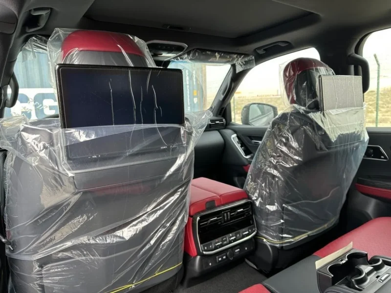 2026 Toyota Land Cruiser GR-Sport 3.3L V6 Twin-Turbocharged Diesel Engine Black Red SUV