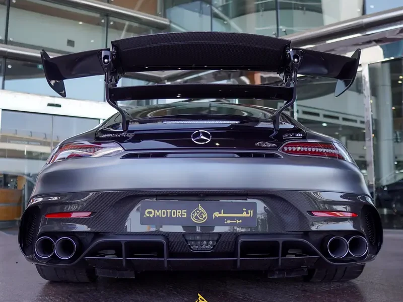 2021 Mercedes-Benz AMG GT Black Series 4.0-liter V8 Biturbo Engine Matte Grey Black Sports Car