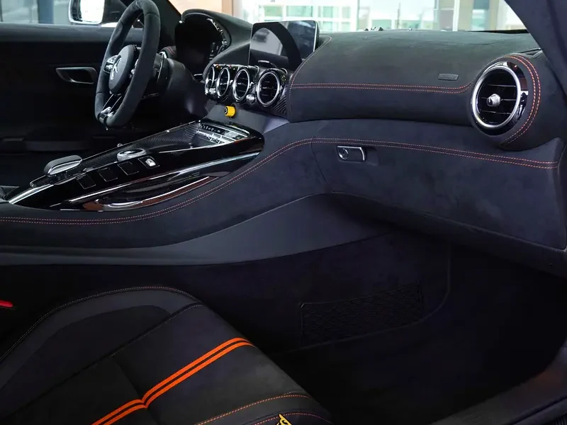 2021 Mercedes-Benz AMG GT Black Series 4.0-liter V8 Biturbo Engine Matte Grey Black Sports Car