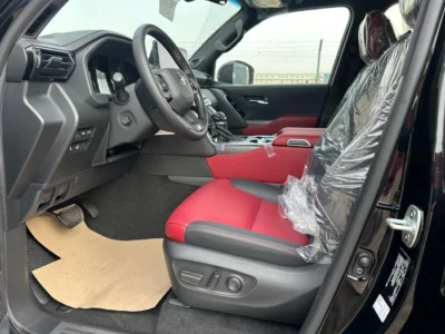 2026 Toyota Land Cruiser GR-Sport 3.3L V6 Twin-Turbocharged Diesel Engine Black Red SUV