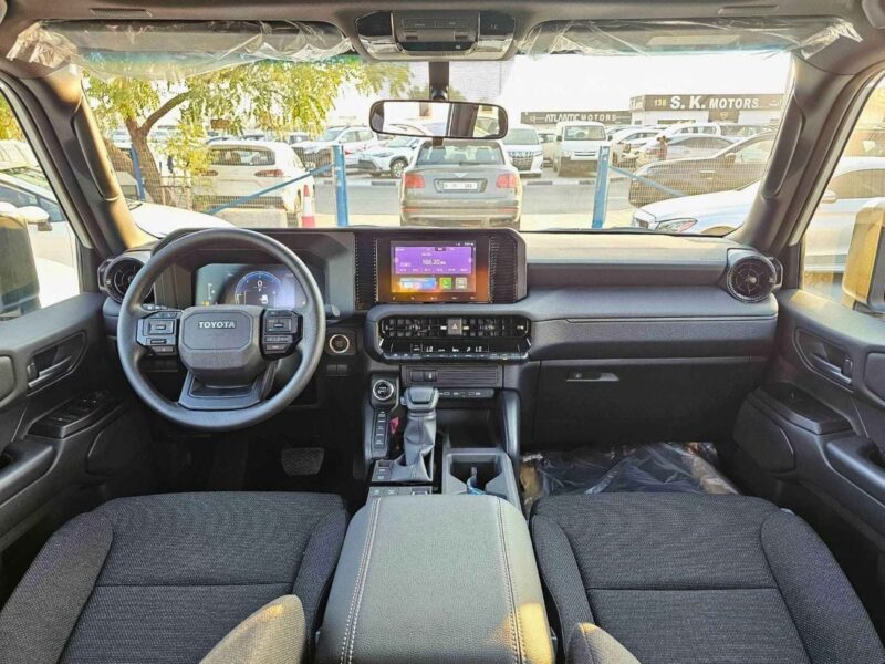 2026 Toyota Prado All Rounder 2.8-Liter 4-cylinder Turbo Diesel Engine White Grey SUV