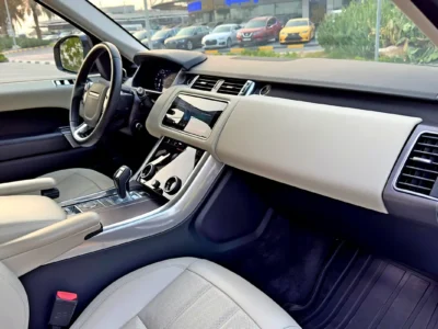 2020 Land Rover Range Rover Sport HSE 3.0L V6 Supercharged Petrol Engine Blue Beige SUV