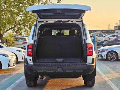 2026 Toyota Prado All Rounder 2.8-Liter 4-cylinder Turbo Diesel Engine White Grey SUV