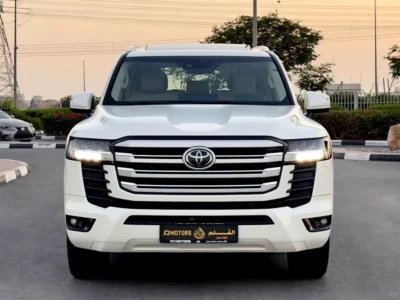 2024 Toyota Land Cruiser GXR 4.0 Litres V6 Petrol Engine White Beige SUV GCC Specs