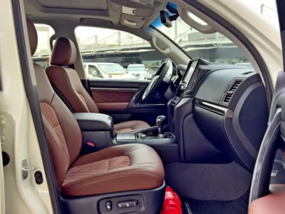 2020 Toyota Land Cruiser GXR V6 Grand Touring 4.0 Litres V6 Petrol Engine White Brown SUV