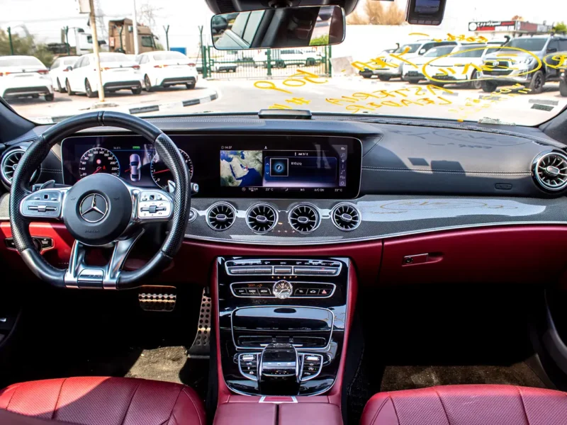 2020 Mercedes-Benz CLS-Class CLS 53 AMG 3.0L Turbo Inline-6 Engine Grey Red Sedan