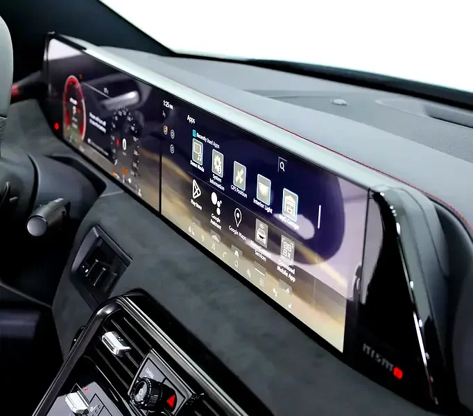 2026 Nissan Armada NISMO 3.5-liter twin-turbocharged V6 Engine White Red SUV