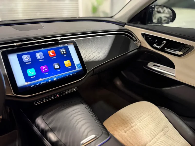 2024 Mercedes-Benz E200 2.0-liter Turbocharged 4 Cylinder Engine Blue Beige Sedan