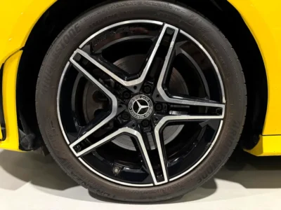 2023 Mercedes-Benz CLA-Class CLA250 4MATIC 2.0L inline-4 engine Yellow Black Sedan