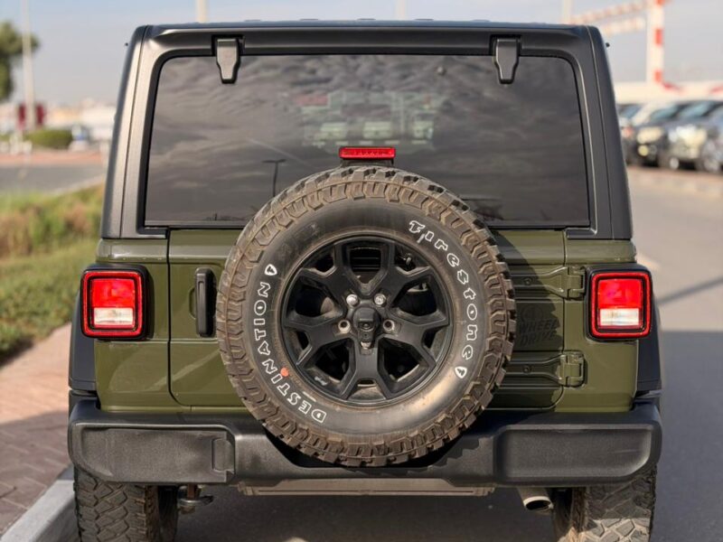 2023 JEEP WRANGLER SPORT 2.0 Litres V4 Turbo Petrol 4WD Green Brown SUV