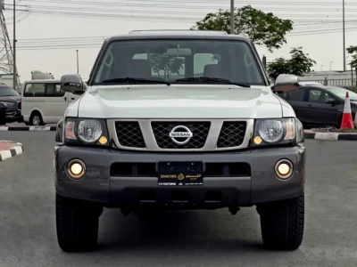 2024 Nissan Patrol Safari Super Safari Al Ostoura 4.8L 6 Cylinder Engine White Red SUV