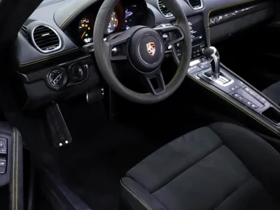 2023 Porsche 718 Cayman GT4 4.0-liter flat-six Petrol Engine Black Coupe